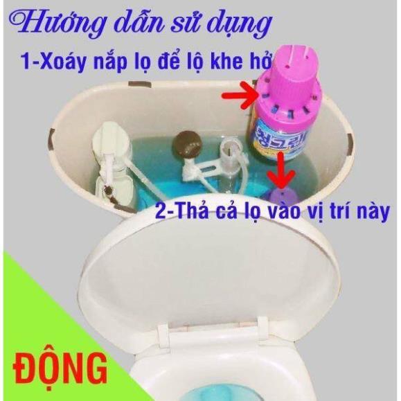 Chai Thả Bồn Cầu Khử Mùi Hàn Quốc