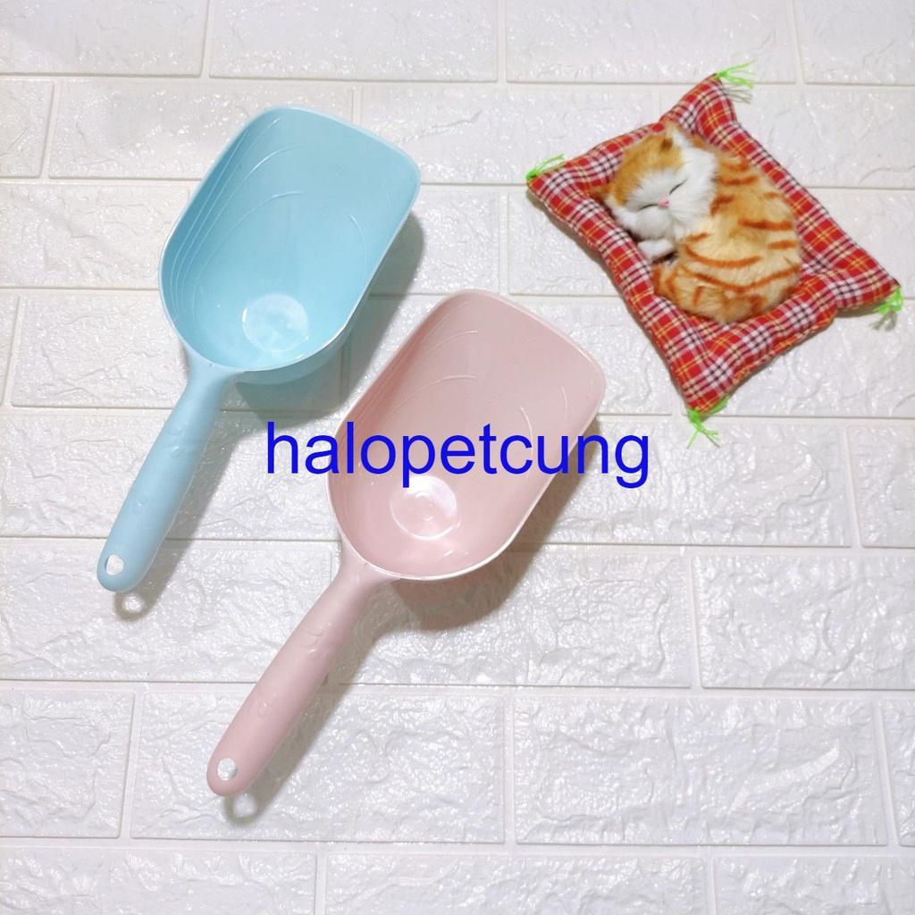 Xẻng Nhựa Xúc Thức Ăn Hạt Cho Chó Mèo, Muỗng Nhựa Lấy thức ăn hạt Chó Mèo