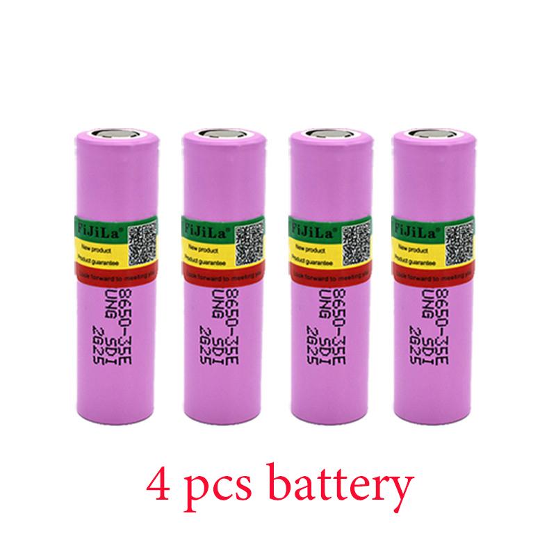 2022 Mới Chính Hãng INR18650 35E 3.7V 3500MAh 20A Xả 18650 Pin Li-ion Pin Sạc 3.7V + Bộ Sạc Điện Áp Danh Định: 3.7V