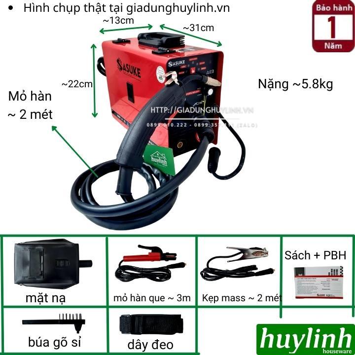 Máy hàn Sasuke MIG 200 mini - 3 chức năng - Tặng kèm 1 cuộn dây 1kg - Hàng chính hãng