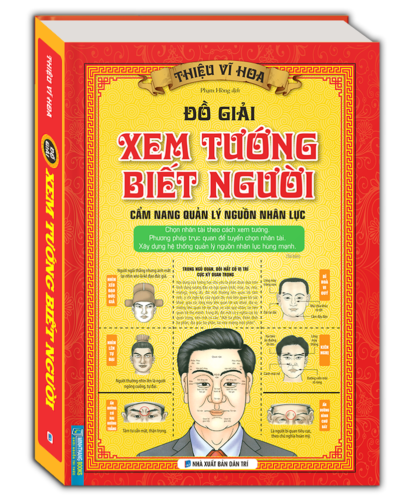 Đồ Giải Xem Tướng Biết Người - Cẩm Năng Quản Lý Nguồn Nhân Lực - Bìa Cứng (Tái Bản 2024)