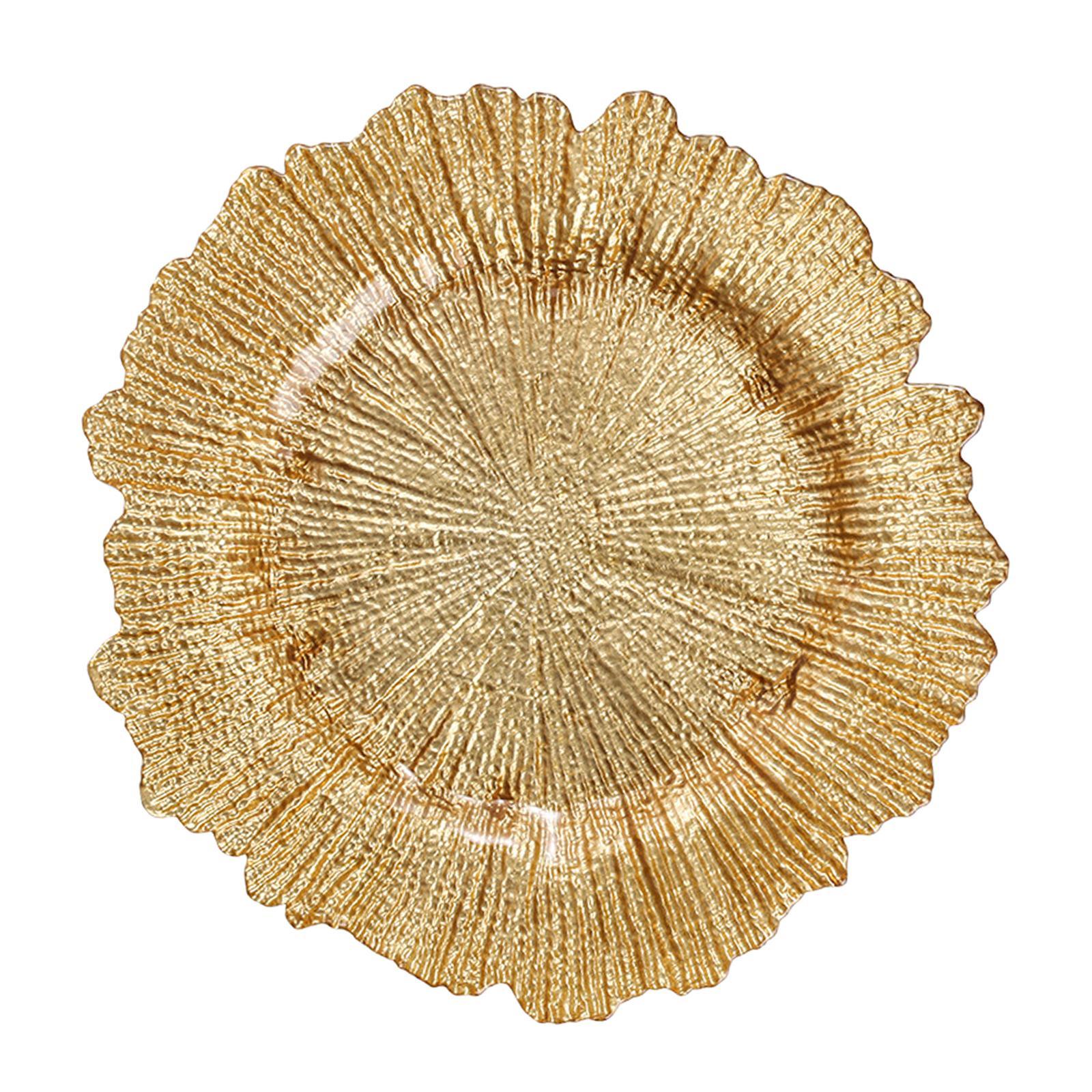 Glass Plate Decorative Tray Fruit Plate for Party Events Dinner Decor
