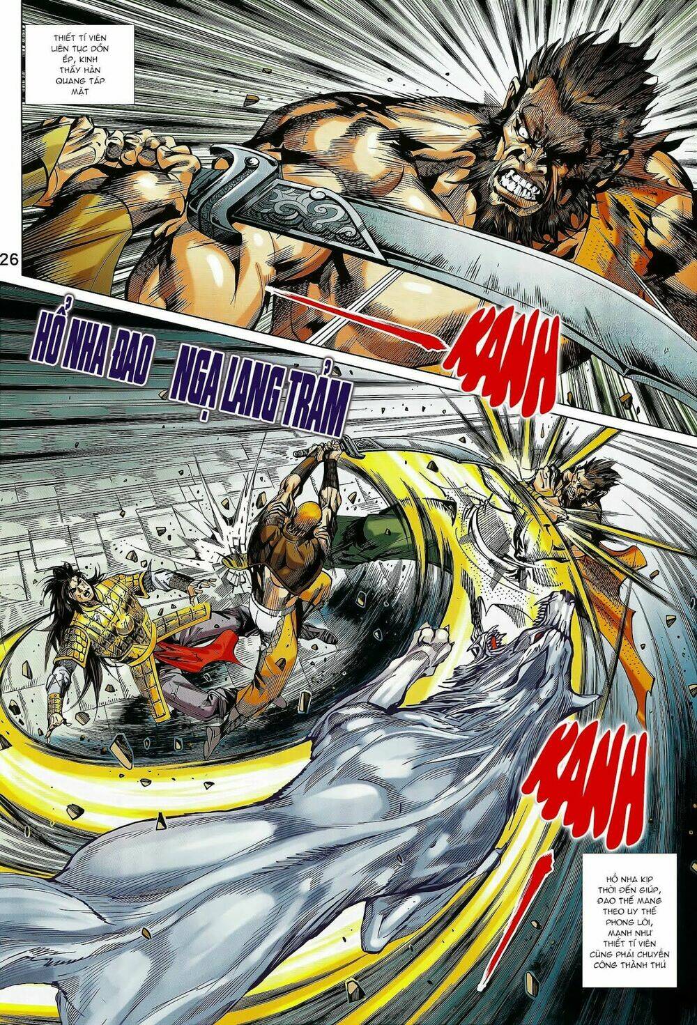 xuân thu mãnh sĩ chapter 13.2 13