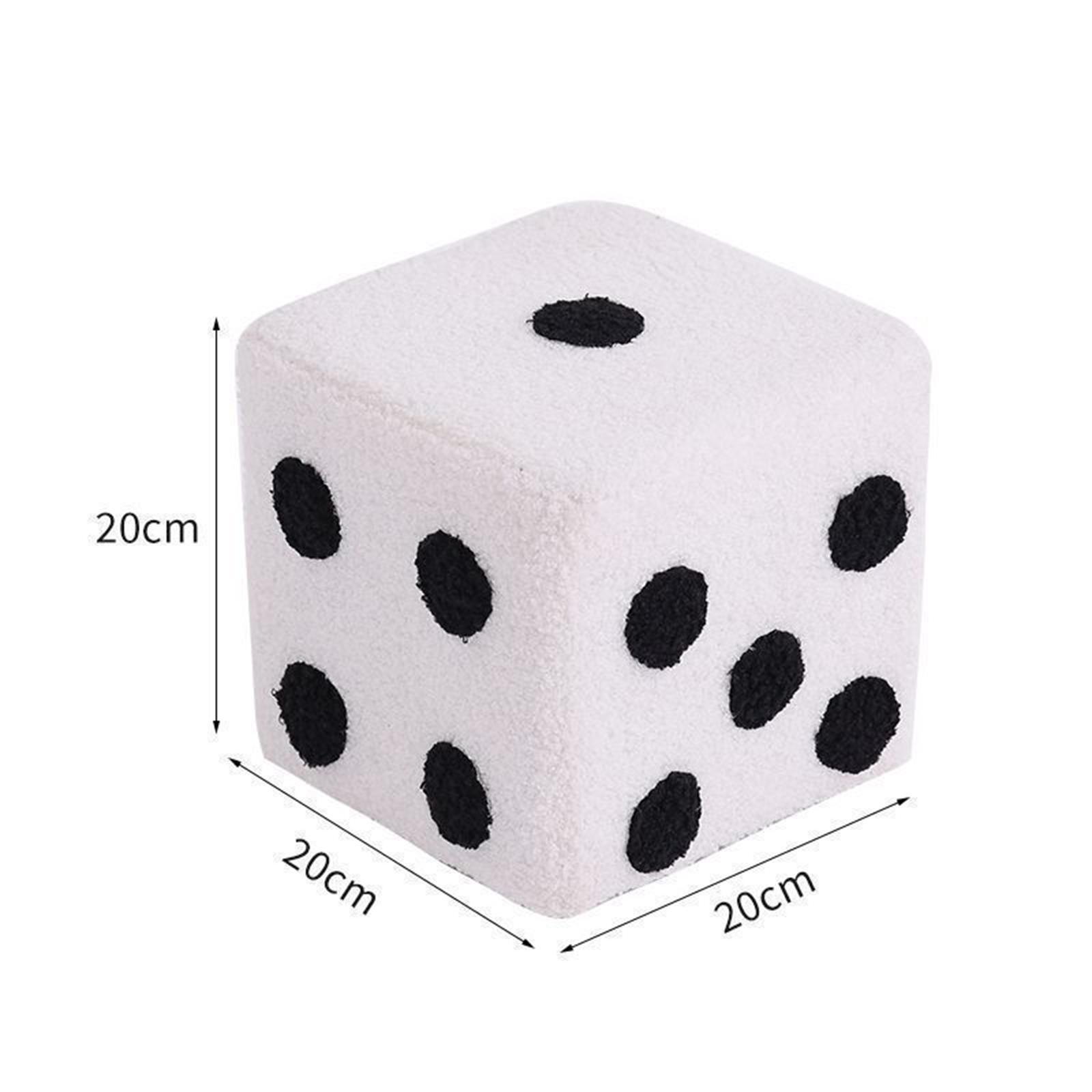 Cube Ottoman Foot Rest Stool Decorative Sofa Stool for Living Room Apartment