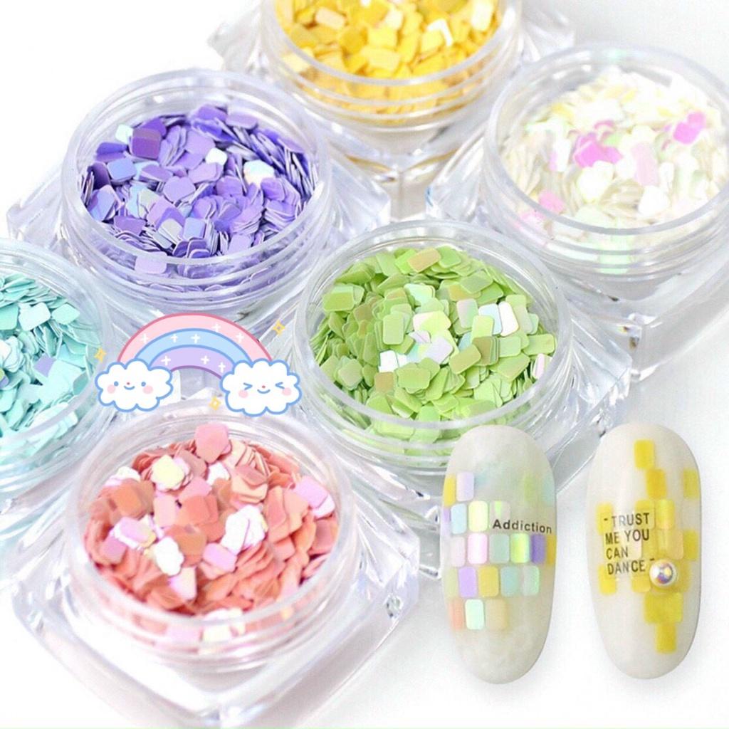 Set phụ kiện hoa đính móng dễ thương dành cho Nail