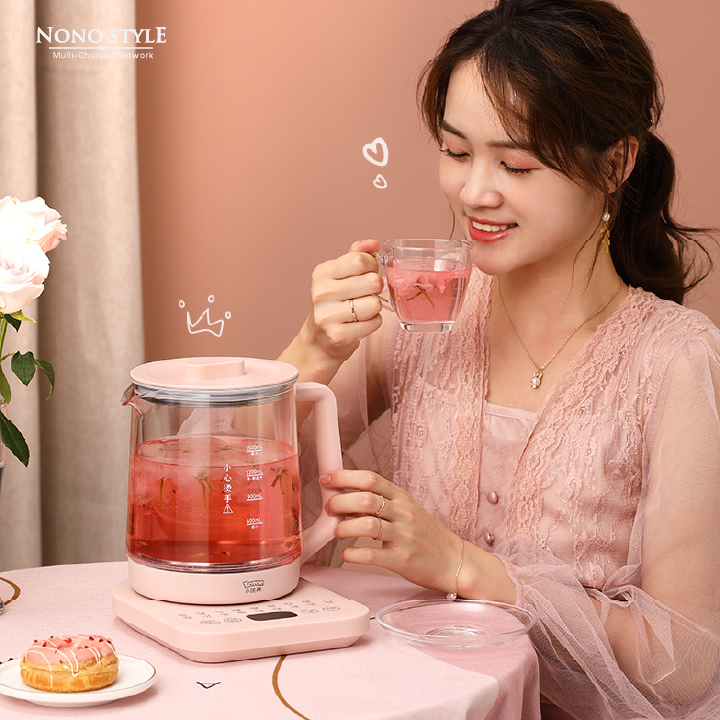 Ấm Đun Trà 18 Chức Năng LOTOR H16 (1,5L) - Hàng Chính Hãng