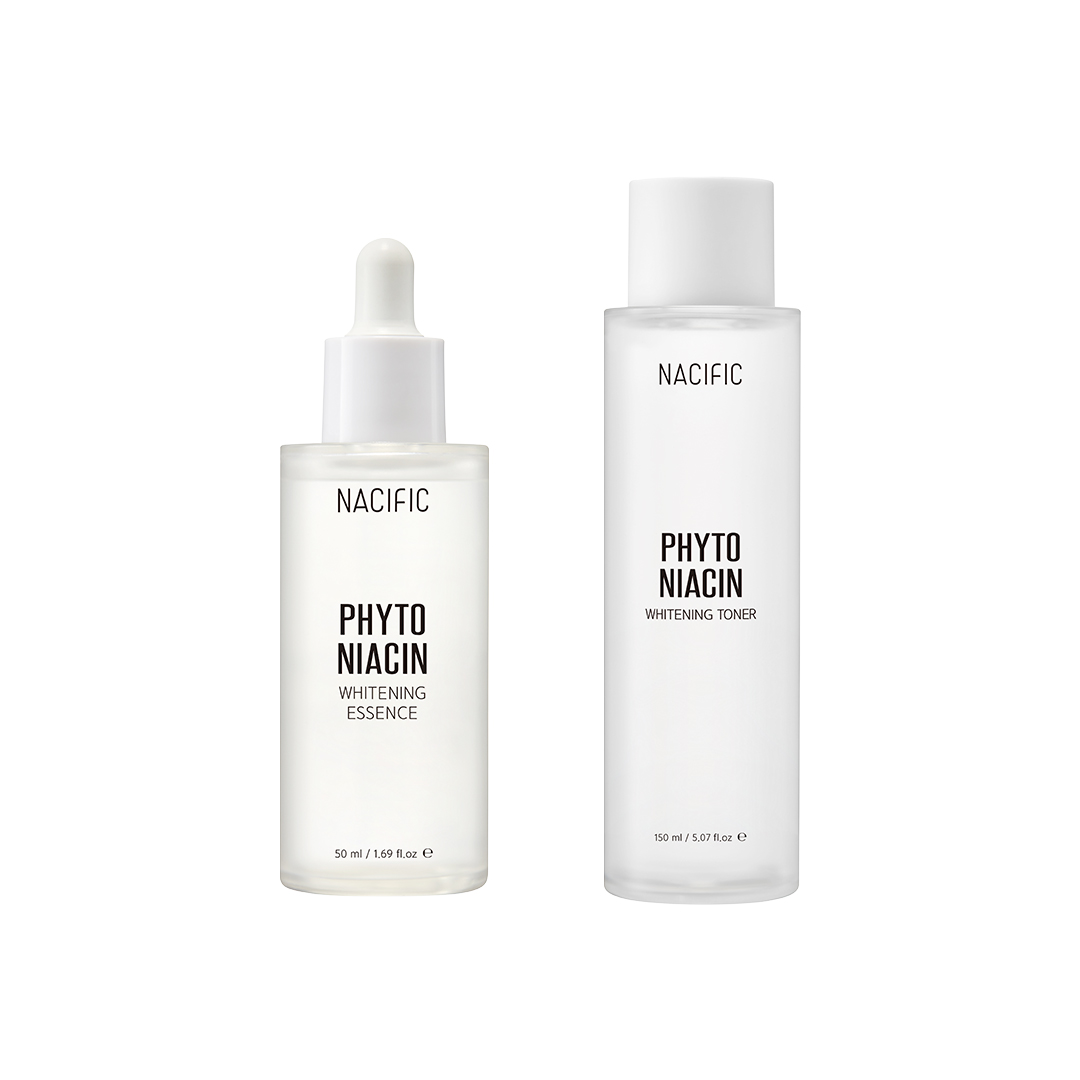 Combo 2 Sản Phẩm Chăm Sóc Da NACIFIC Phyto Niacin Whitening Essence 50ml + Phyto Niacin Whitening Essence Toner 150ml