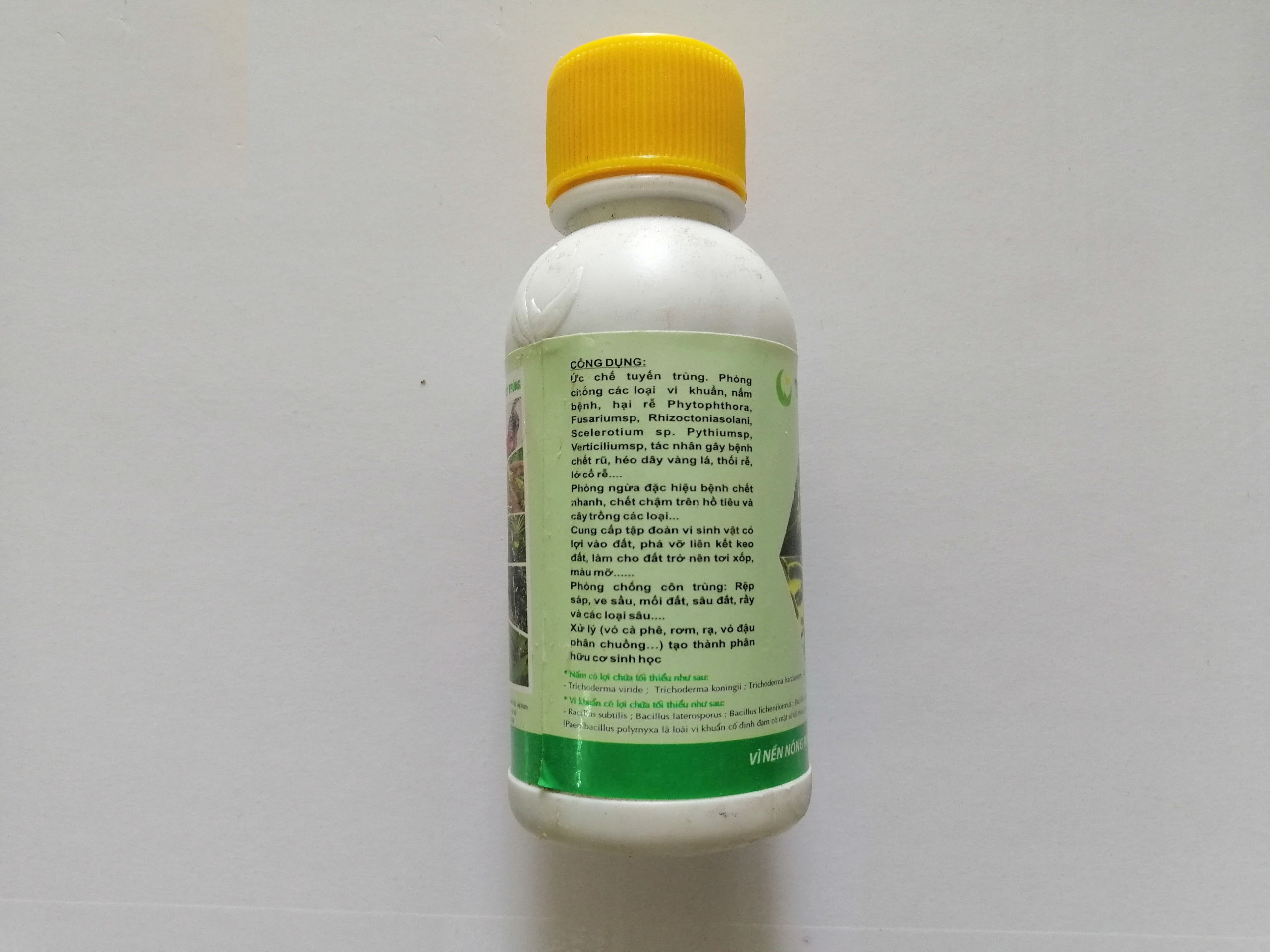 Chế phẩm TRICHODERMA BACILLUS 110ml - ỨC CHẾ NẤM, VI KHUẨN, TUYẾN TRÙNG