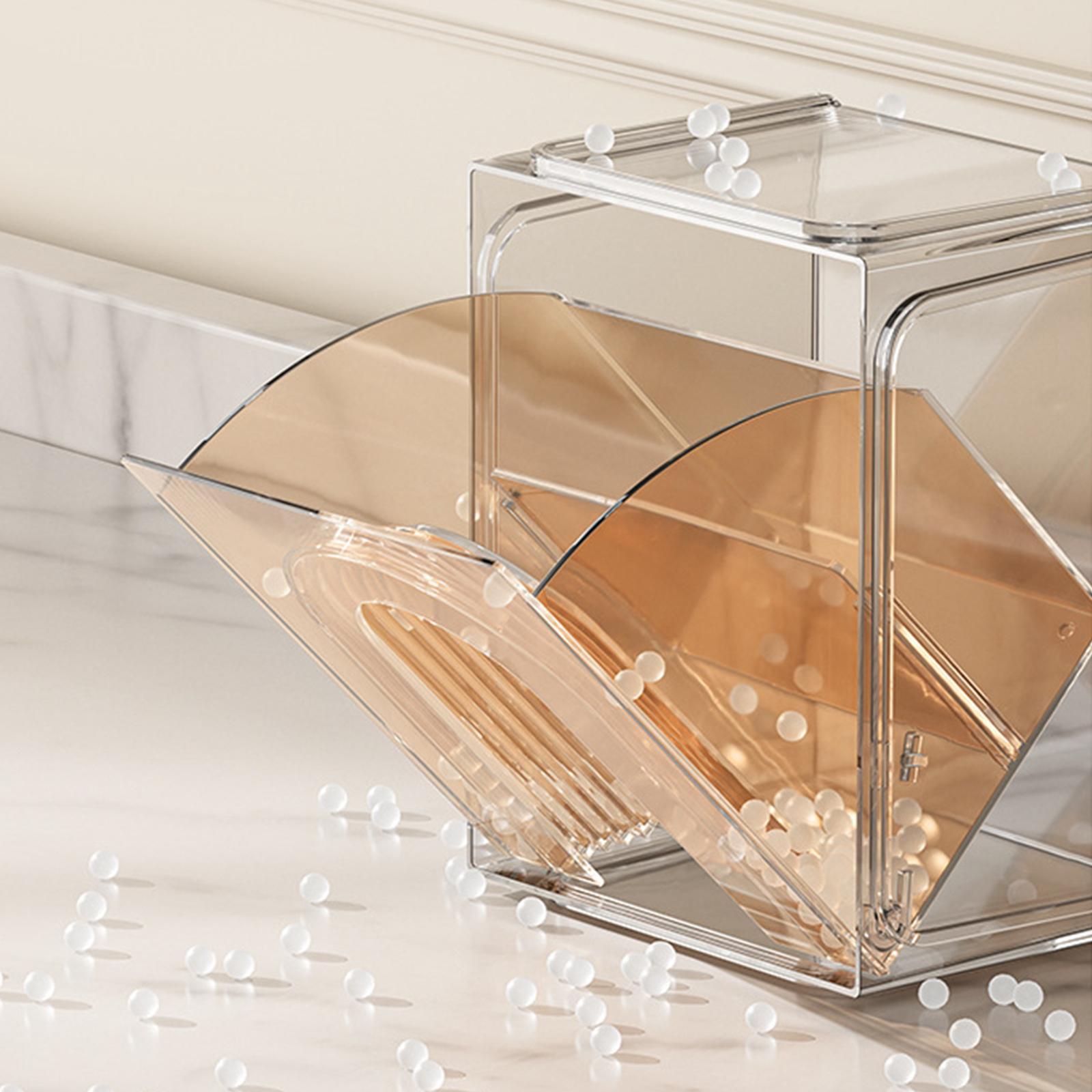 Cosmetic Storage Box Portable Tea Bags Organizer for Cabinets closets
