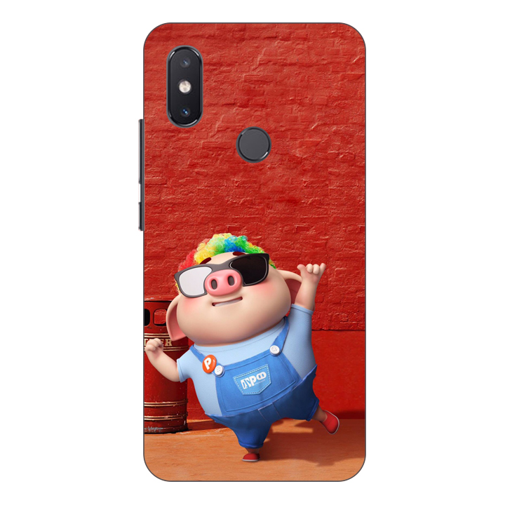 Ốp lưng điện thoại Xiaomi Mi 8 SE hình Heo Con Sành Điệu - Hàng chính hãng