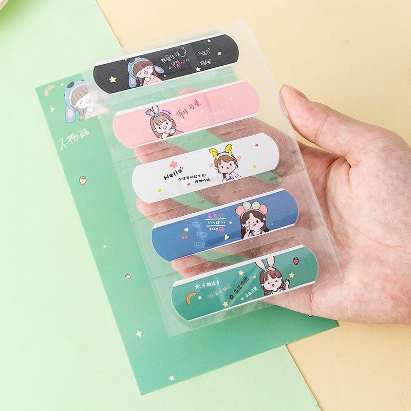 Set 5 Băng Keo Urgo Họa Tiết Dễ Thương