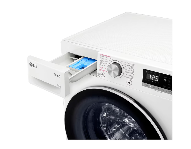 [Chỉ giao Miền Bắc/Nam] Máy giặt lồng ngang LG AI DD Inverter 10kg màu trắng FV1410S4W1 - Hàng Chính Hãng