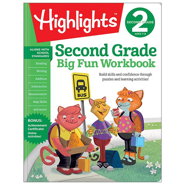 Second Grade Big Fun Workbook (Highlights Big Fun Activity Workbooks)