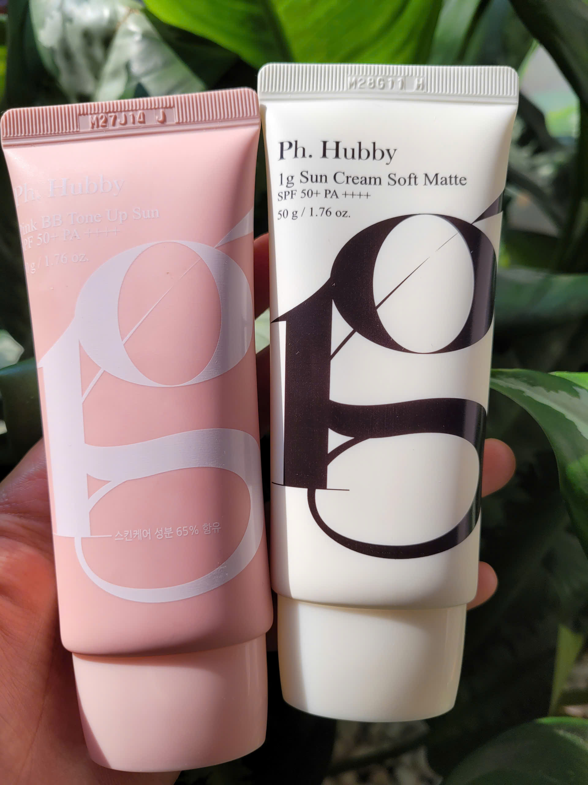 Kem chống nắng Ph.Hubby Pink BB Tone Up Sun 50g