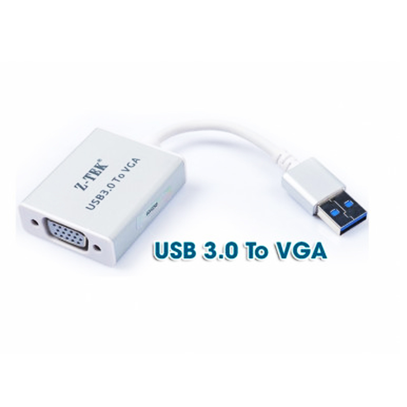 Cáp chuyển đổi USB 3.0 sang VGA Z-tek ZY-197