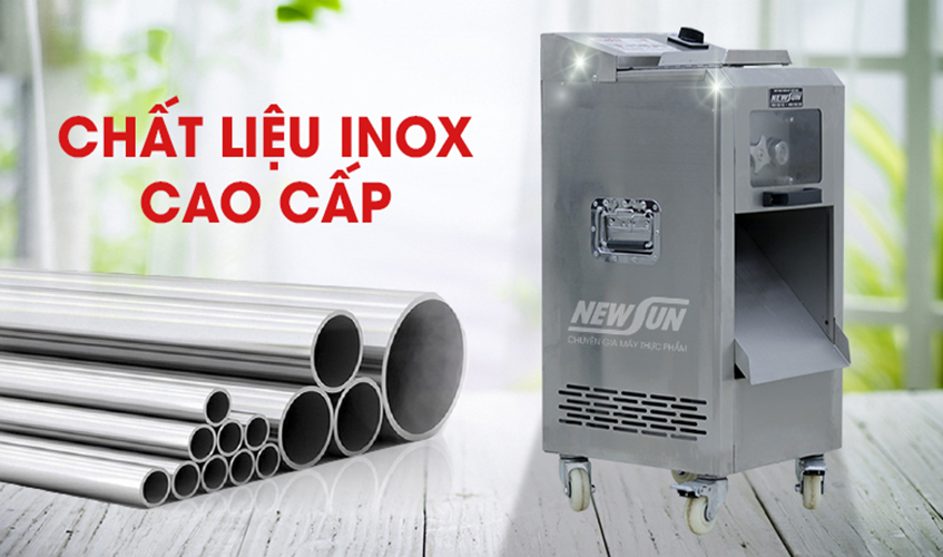 Máy Cắt, Thái Thịt Tươi Sống DQ-8 NEWSUN Thay Được Lưỡi Dao - Hàng Chính Hãng