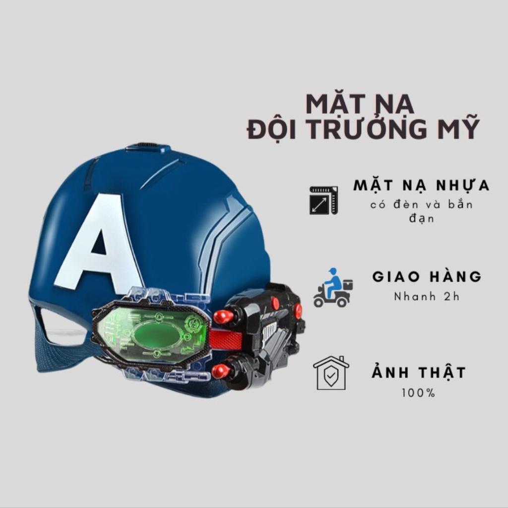 (Có Sẵn) Khiên captain america, khiên đội trưởng mỹ bắn đạn nhựa an toàn 100%, hàng loại 1 và size lớn