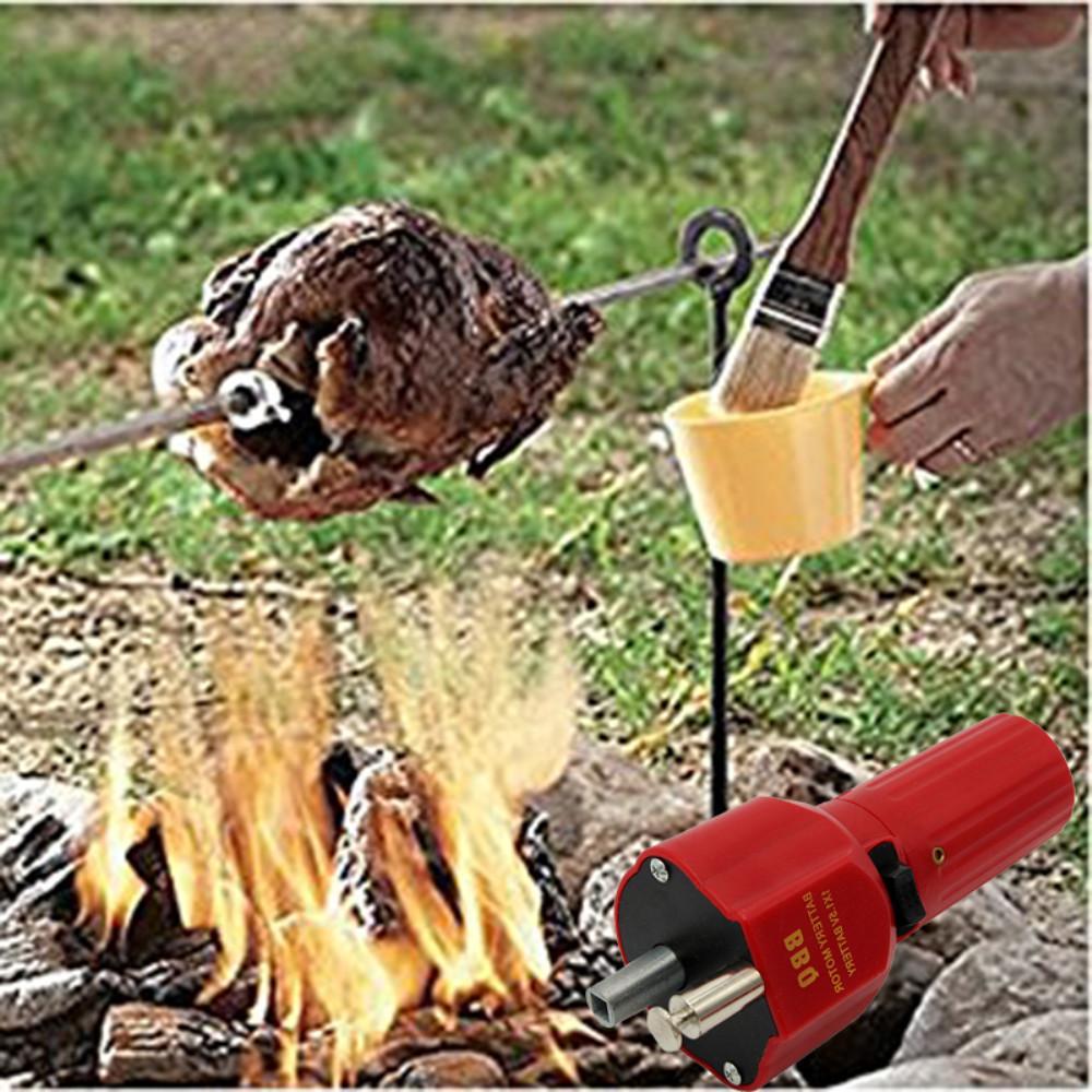 2 x 5VElectric Rotating Motor Barbecue Rotisserie Motor 4.2RPM