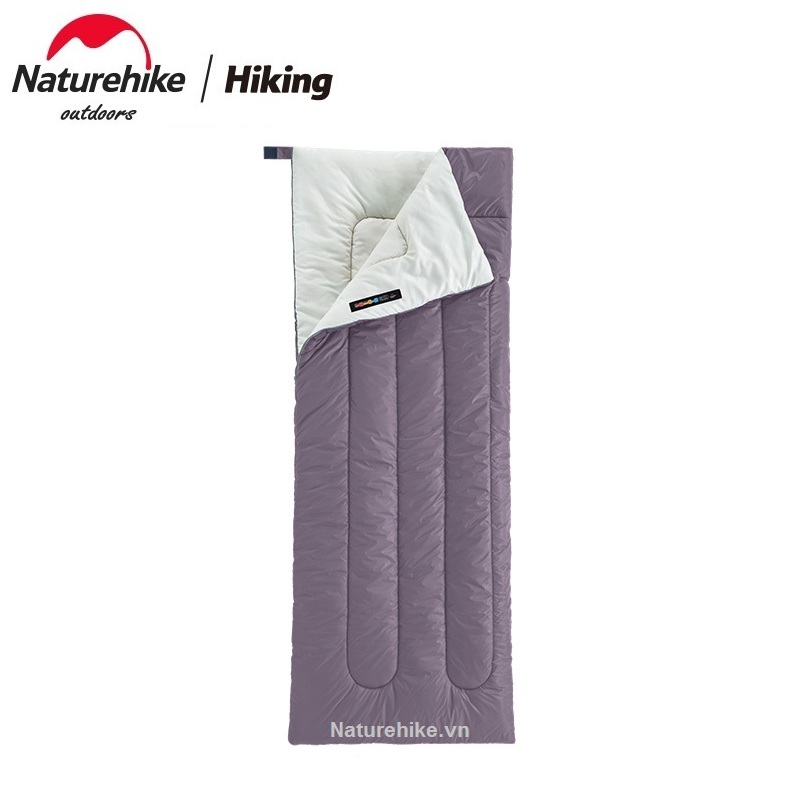 Túi ngủ gấp gọn mẫu H-150 NH19S015-D phiên bản 2022 (H150 envelope cotton sleeping bag) phù hợp cắm trại, ngủ văn phòng