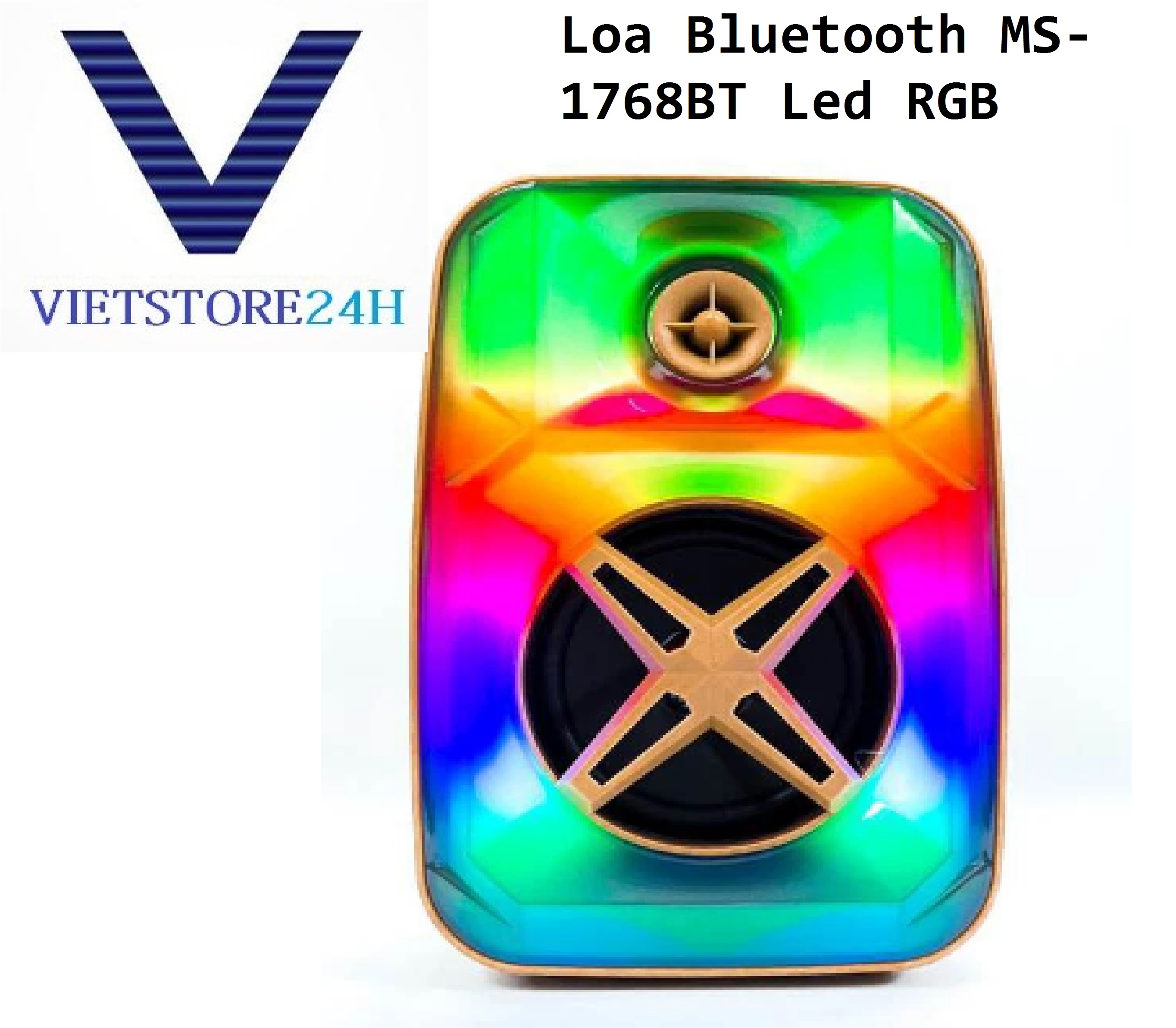 Loa Bluetooth MS-1768BT Led RGB VT