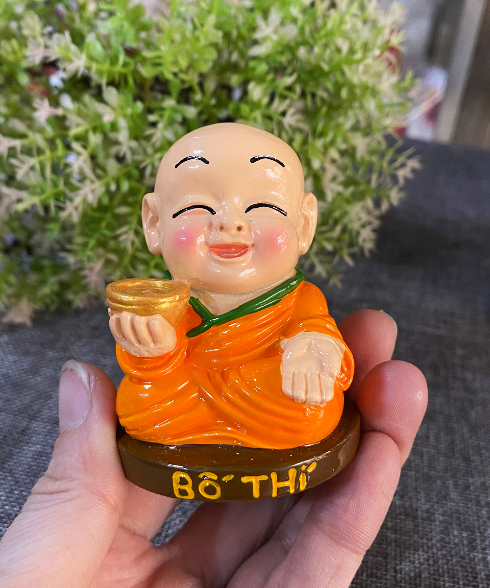 Bộ 06 tượng Lục Độ kèm chân đế ngang 06 ô