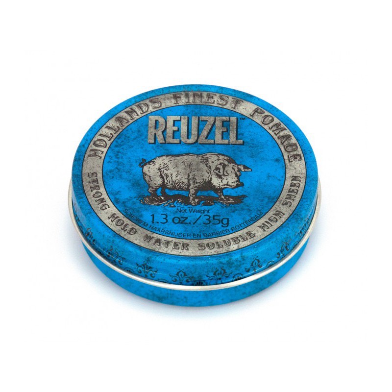 Sáp vuốt tóc Reuzel Blue Pomade Travel Size 35g - Hàng chính hãng