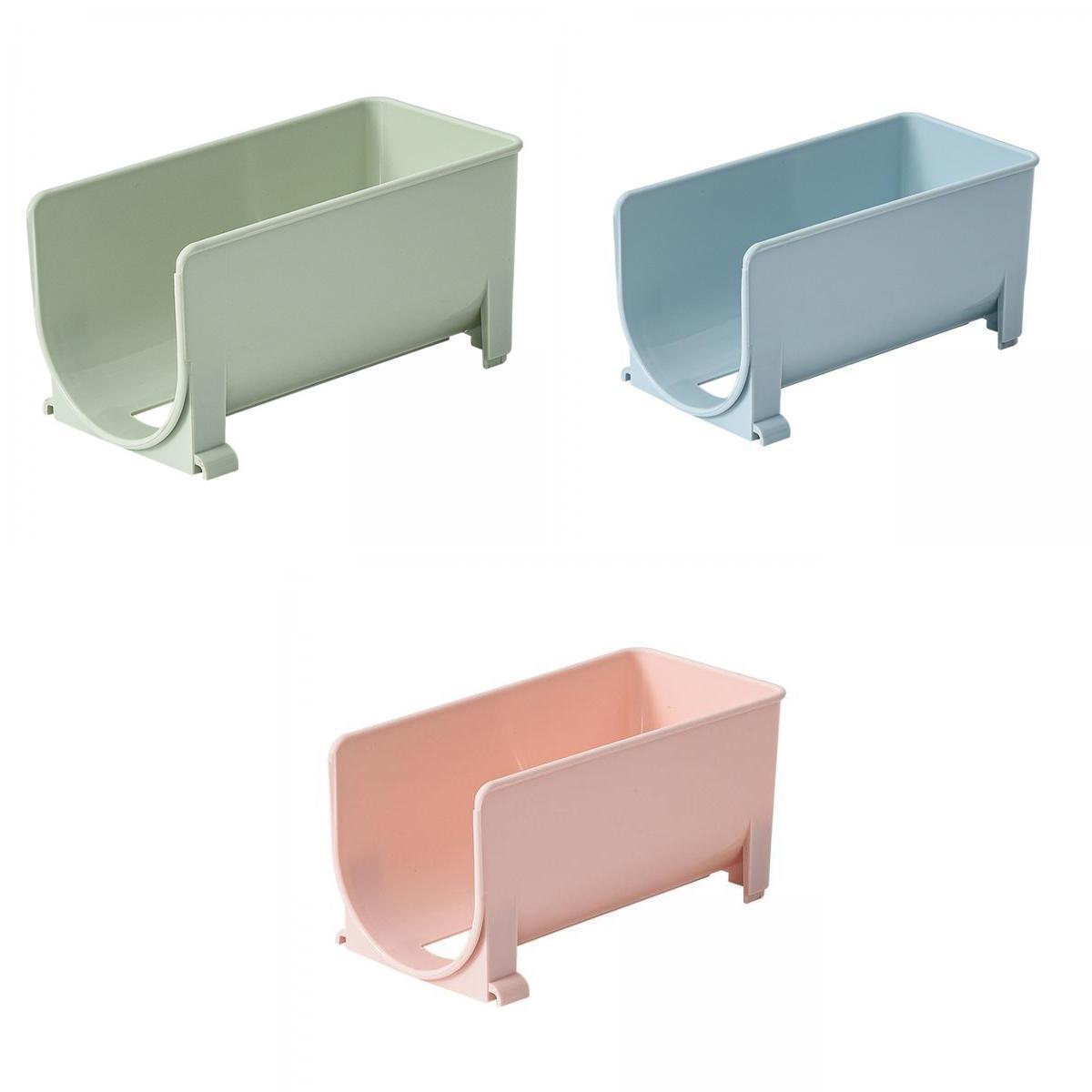 3x Stackable Wine Rack Display for Refrigerator Counter Top Pink Green Blue