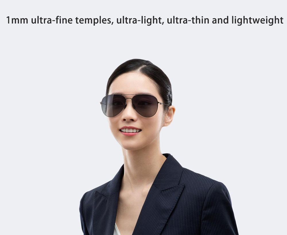 Xiaomi Aviator Kính mát Pro khối uv chống chói thép không gỉ siêu mỏng khung cho du lịch ngoài trời lái xe, quà tặng người đàn ông Phụ nữ