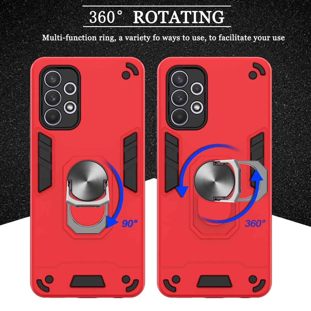 Ốp điện thoại có nhẫn gài Cho SAMSUNG GALAXY A03S A02S A12 A32 4G 5G A82 5G A02-M02 A52 A72 5G 4G