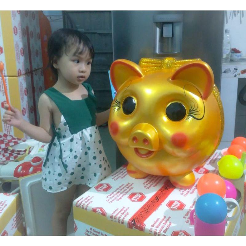 Heo đất khổng lồ, lợn đất khổng lồ, heo nơ lớn nhất Việt Nam, heo đất to nhất, heo nơ khổng lồ