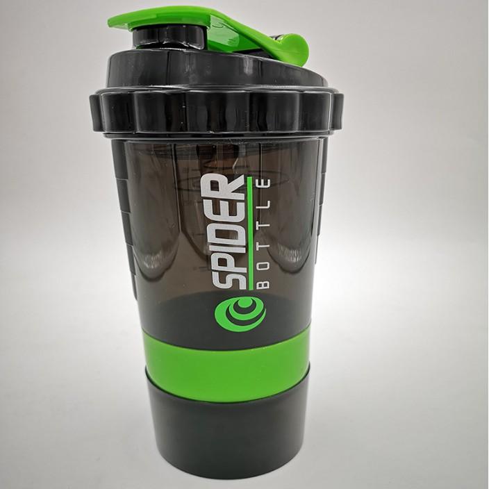 Bình Lắc Shaker Tập GYM 3 Ngăn Tiện Dụng 550 Ml