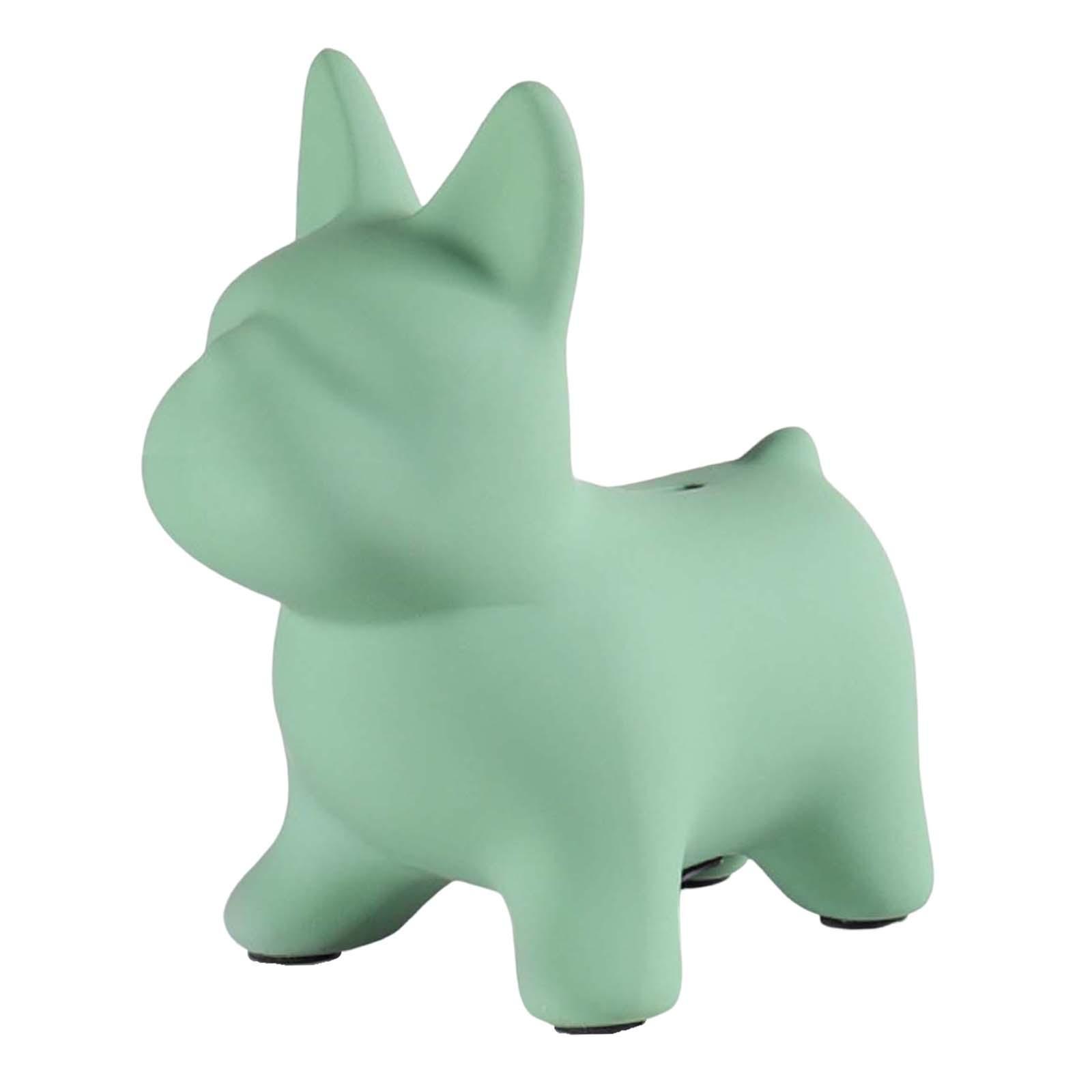 Cute Dog Piggy Bank Statue Figurine for Girls Boys Decoration New Year Gift