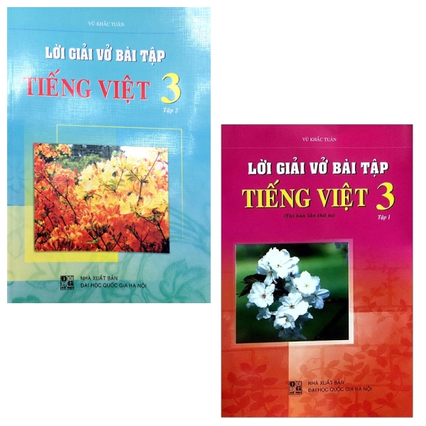Combo Lời Giải Vở Bài Tập Tiếng Việt Lớp 3: Tập 1 Và 2 (Bộ 2 Tập)