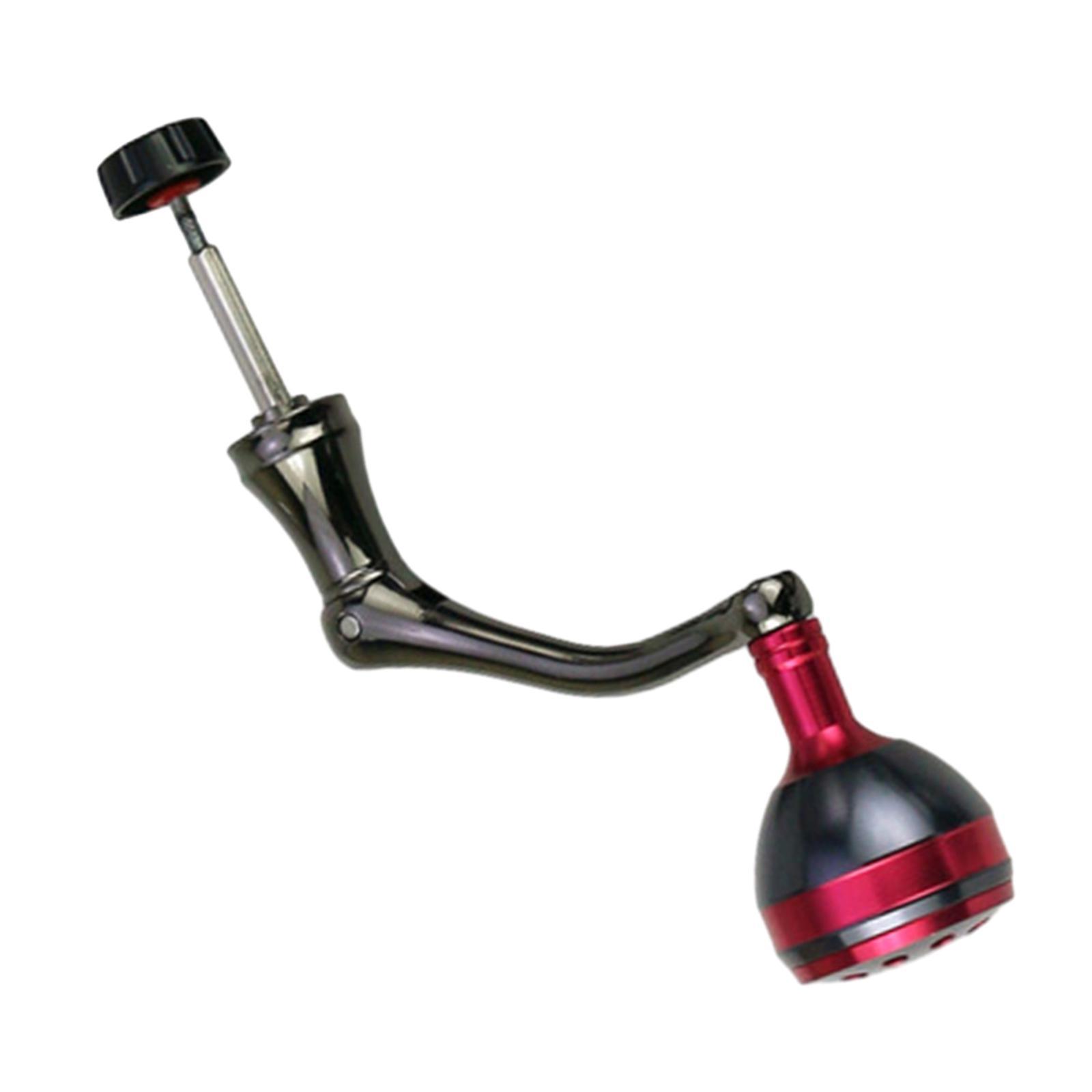 Fishing Reel Handle, Rocker with Round Knob Rocker Grip Maintenance Accessories Crank Handle Power Reel Handle