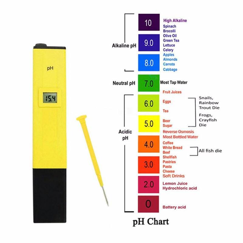 Bút Đo Độ PH, Đo Nồng Độ Kiềm, Đo Nồng Độ Axit