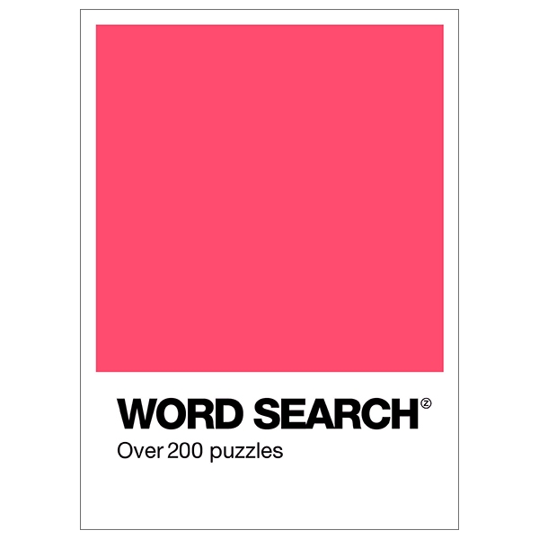 Colour Block Puzzle - Wordsearch (Coral)