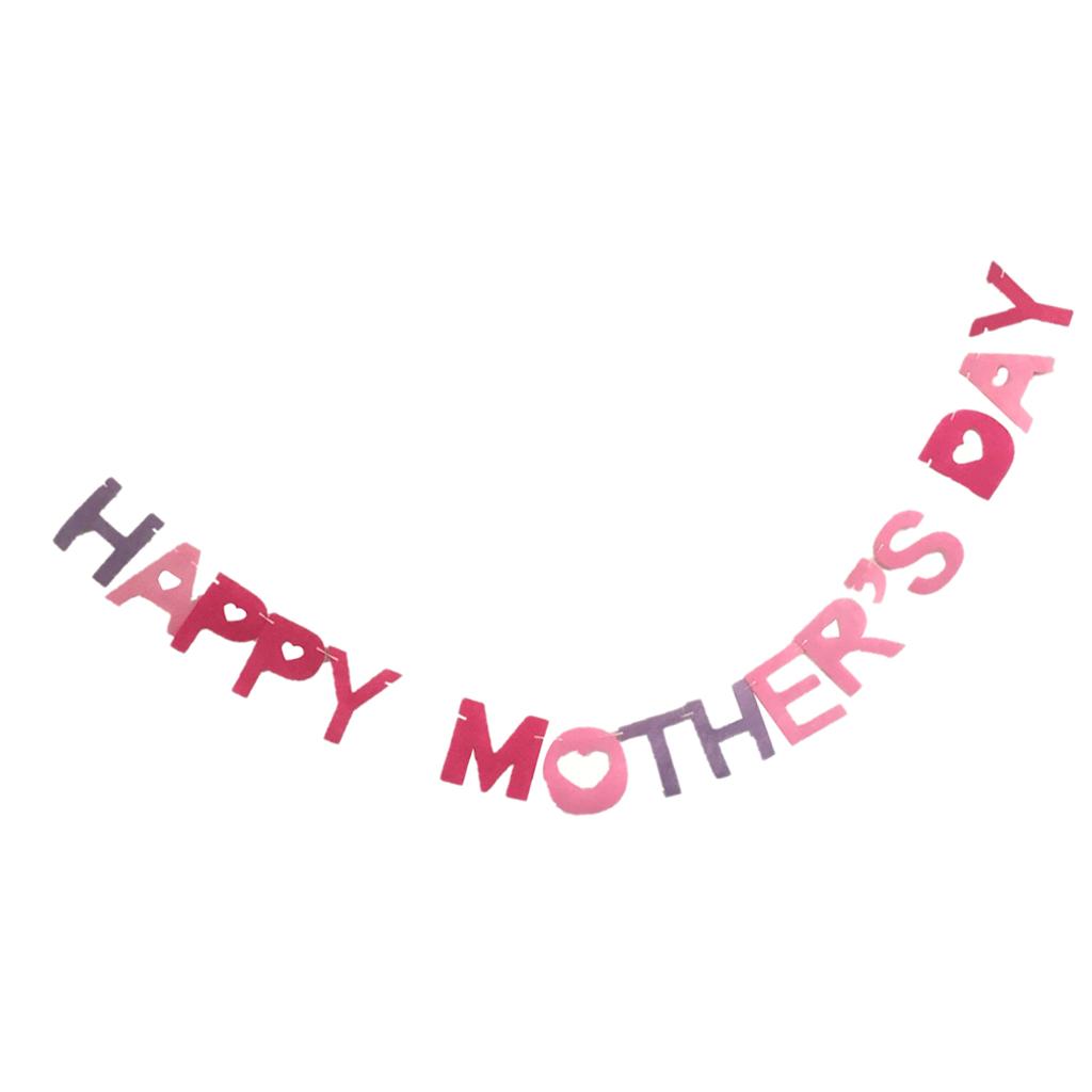 Happy Mother's Day Bunting Banner Garland