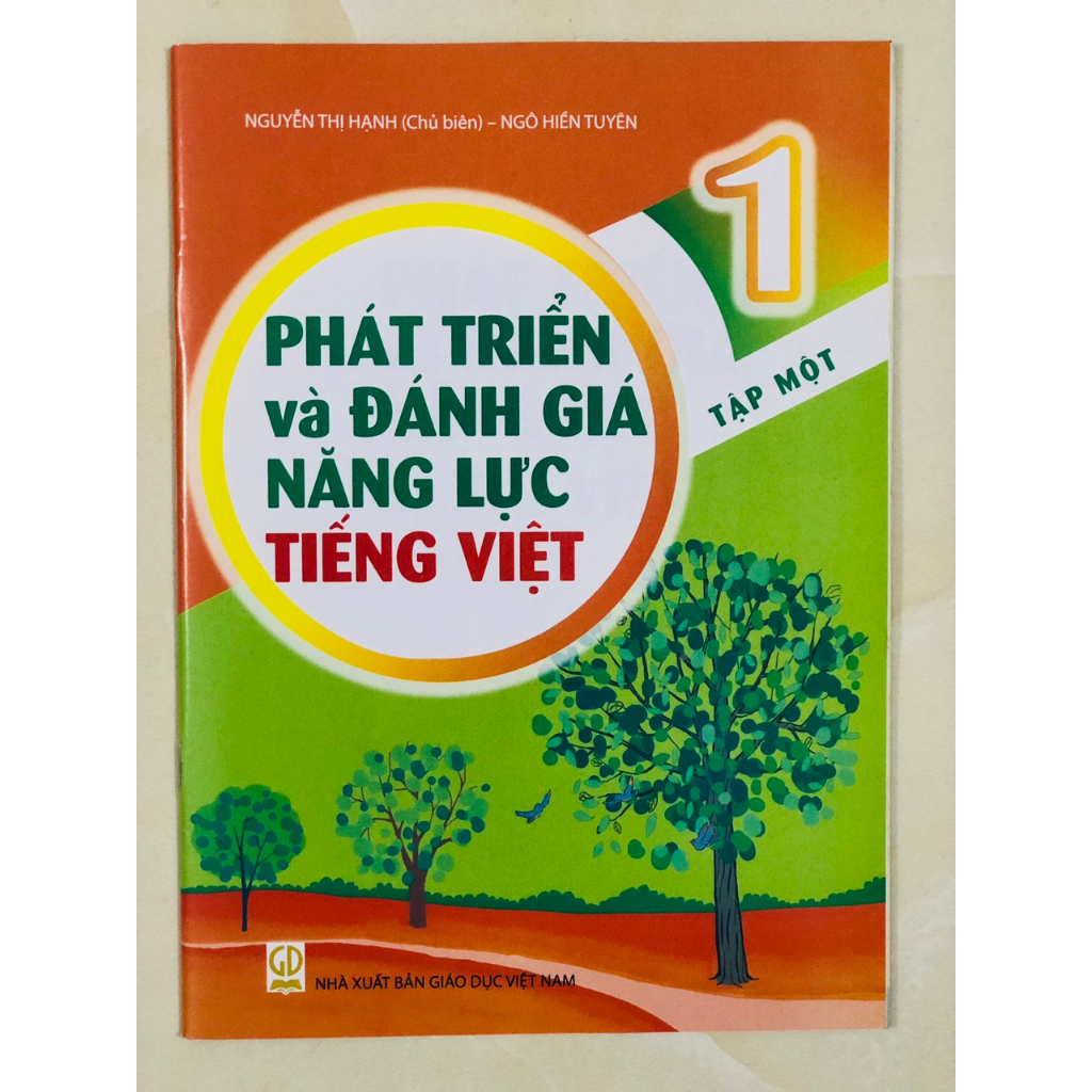 Sách - Combo phát triển và đánh giá năng lực tiếng việt 1 - tập 1+2