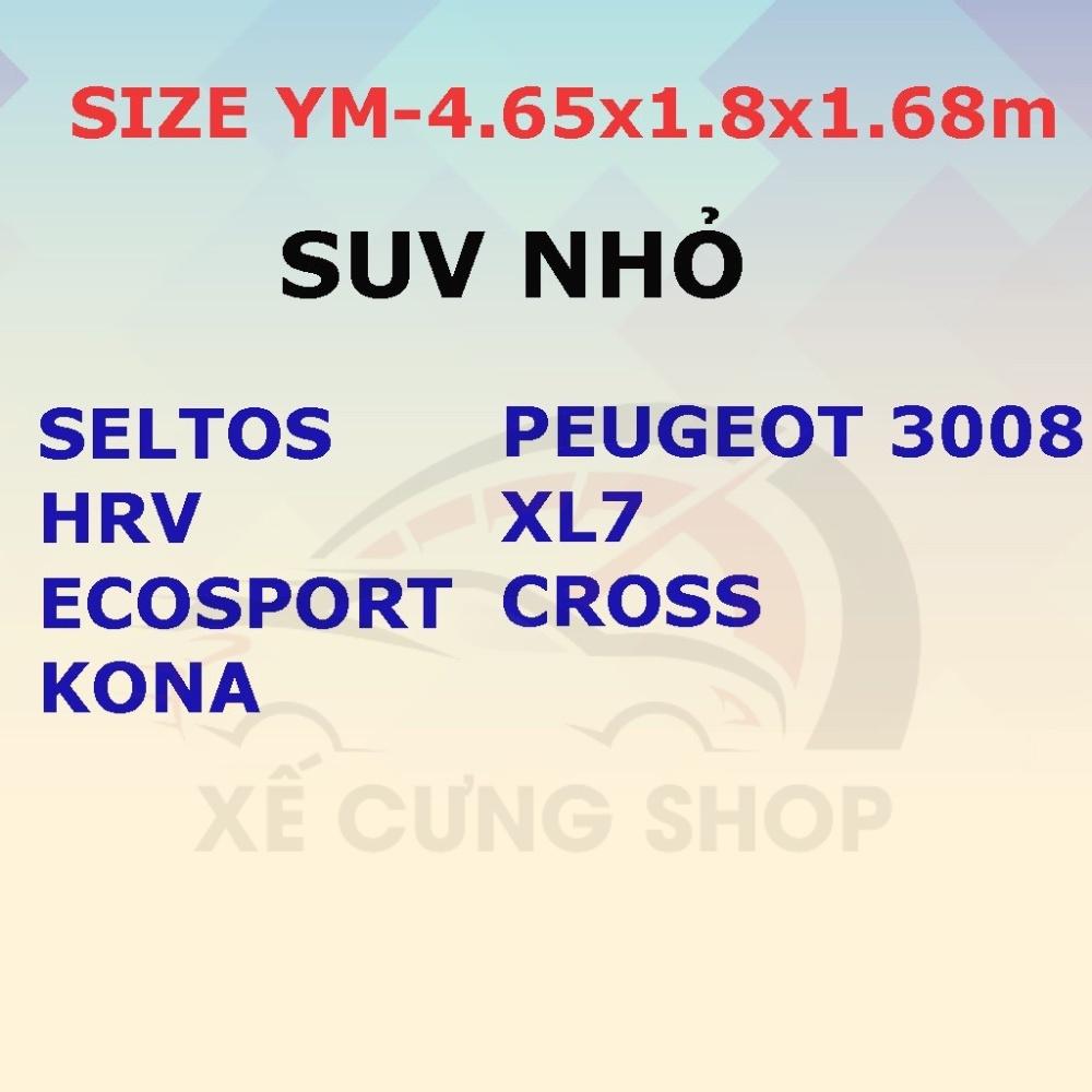 Bạt phủ Vải Dù OXFORD FORD Territory,Everest,Ranger,Focus,Fiesta,...bạt phủ 3 lớp chống xước có kháo kéo cánh cửa