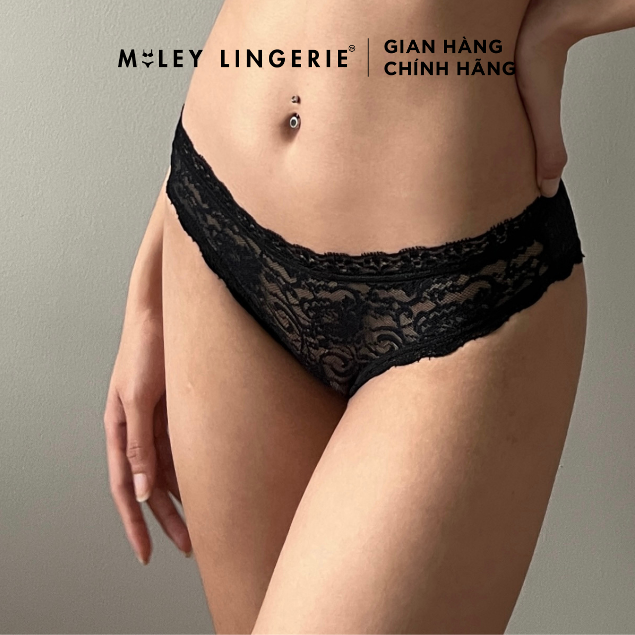 Combo 5 Quần Lót Nữ Ren Hoa Miley Lingerie Lily Flower FLS03