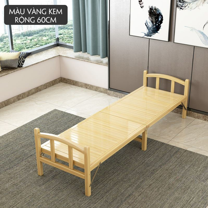 Giường xếp đa năng, giường tre gấp gọn