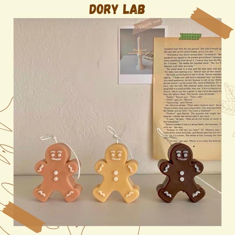 Nến Thơm Handmade Giáng Sinh Bánh Gừng, Quà Tặng - Dory Lab