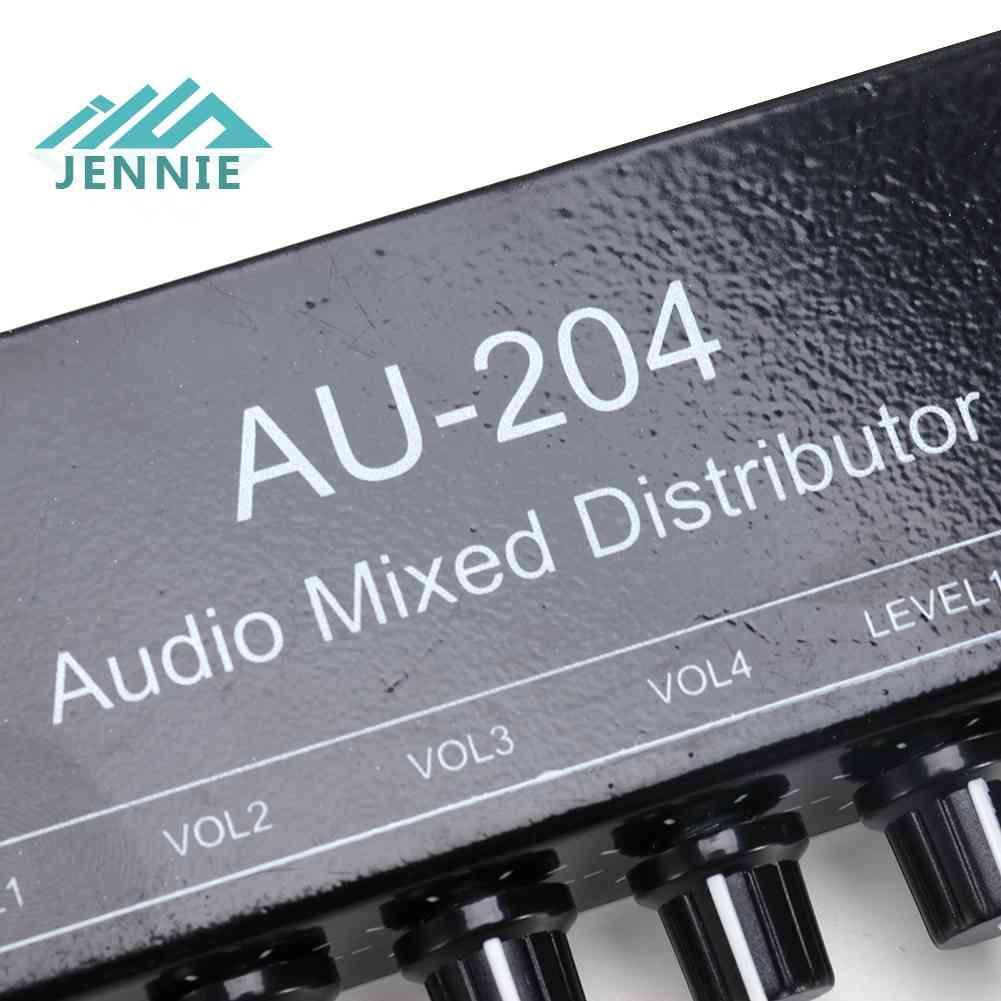 Bảng Mạch Khuếch Đại Tín Hiệu Âm Thanh 2 Đầu Vào 4 Đầu Ra DC5-19V Cho Studio