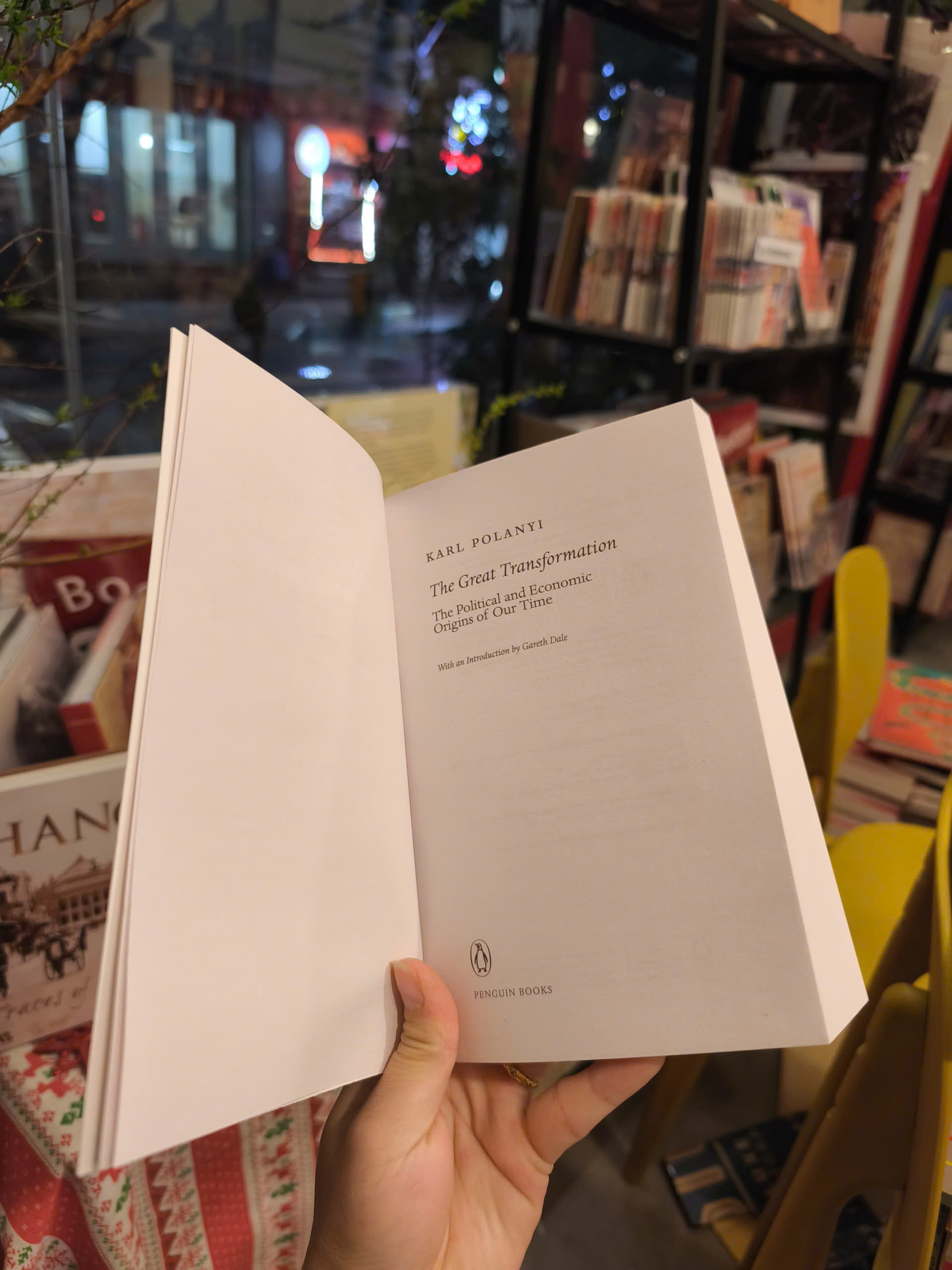 Sách - The Great Transformation: The Political and Economic Origins of Our Time by Karl Polanyi