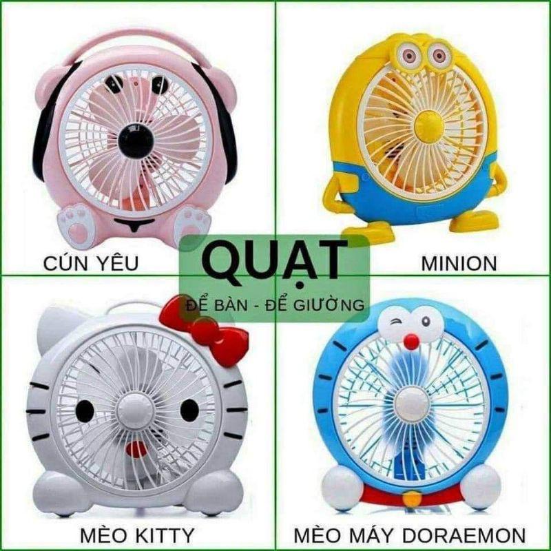 Quạt mini hình thú siêu cute