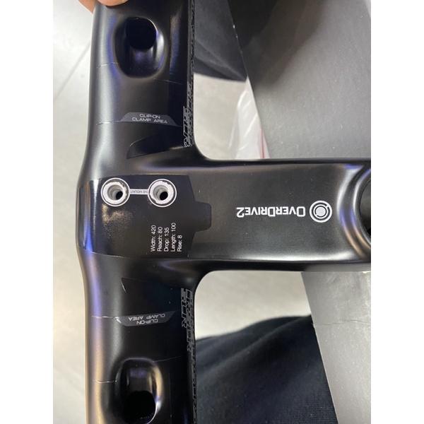 Ghi Đông Pô Tăng Liền GIANT Contact SLR Aero Integrated Handlebar 420x100mm