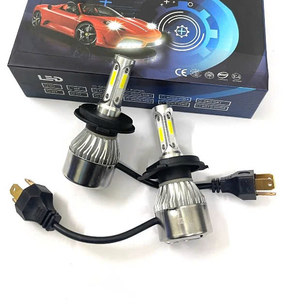 Đèn LED Pha C6-X7s Siêu Sáng Chân H4 - Lắp Ô Tô, Xe Máy Và Mọi Dòng Xe