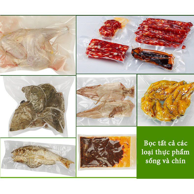 Túi hút chân không thực phẩm - Bộ đủ 02 cuộn
