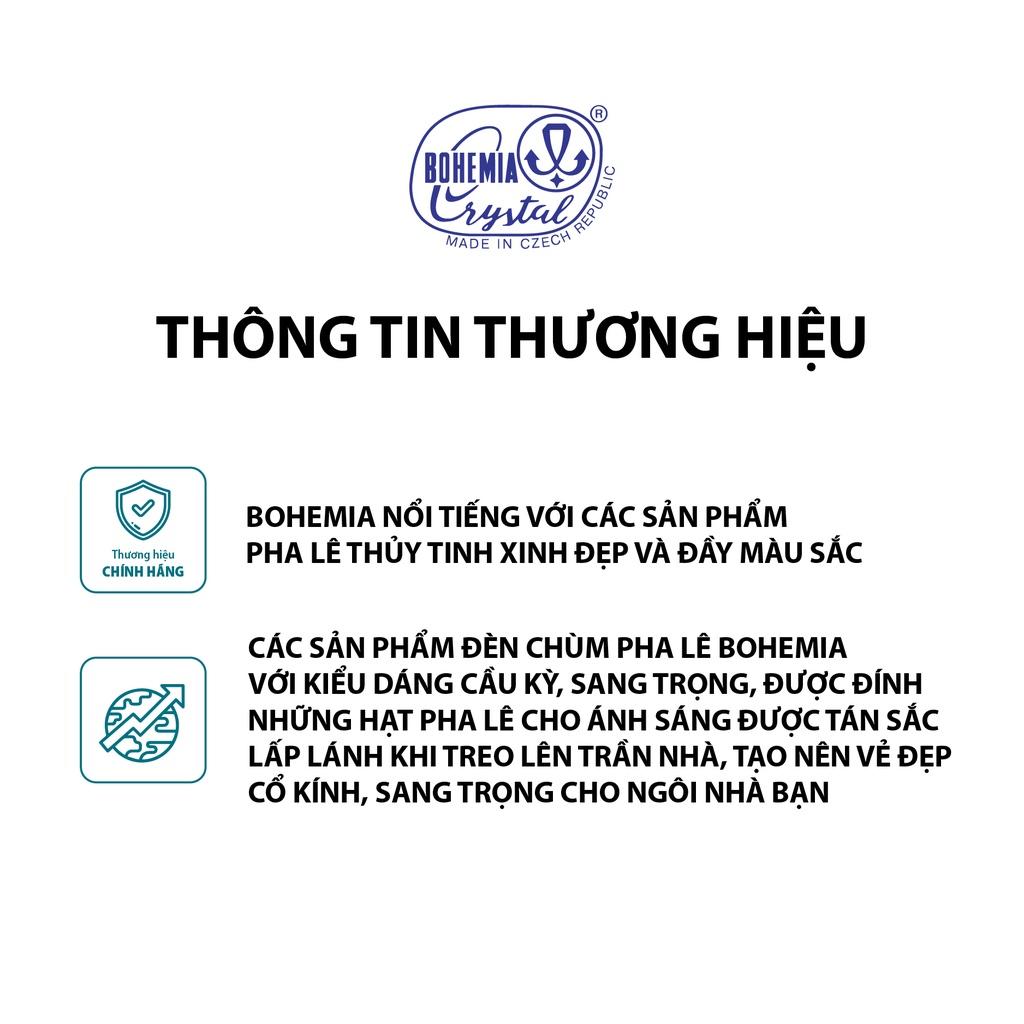 Bộ 2 ly vang đỏ pha lê hàng chính hãng Viola Bohemia 450ml cao cấp sang trọng B40729-450101A2