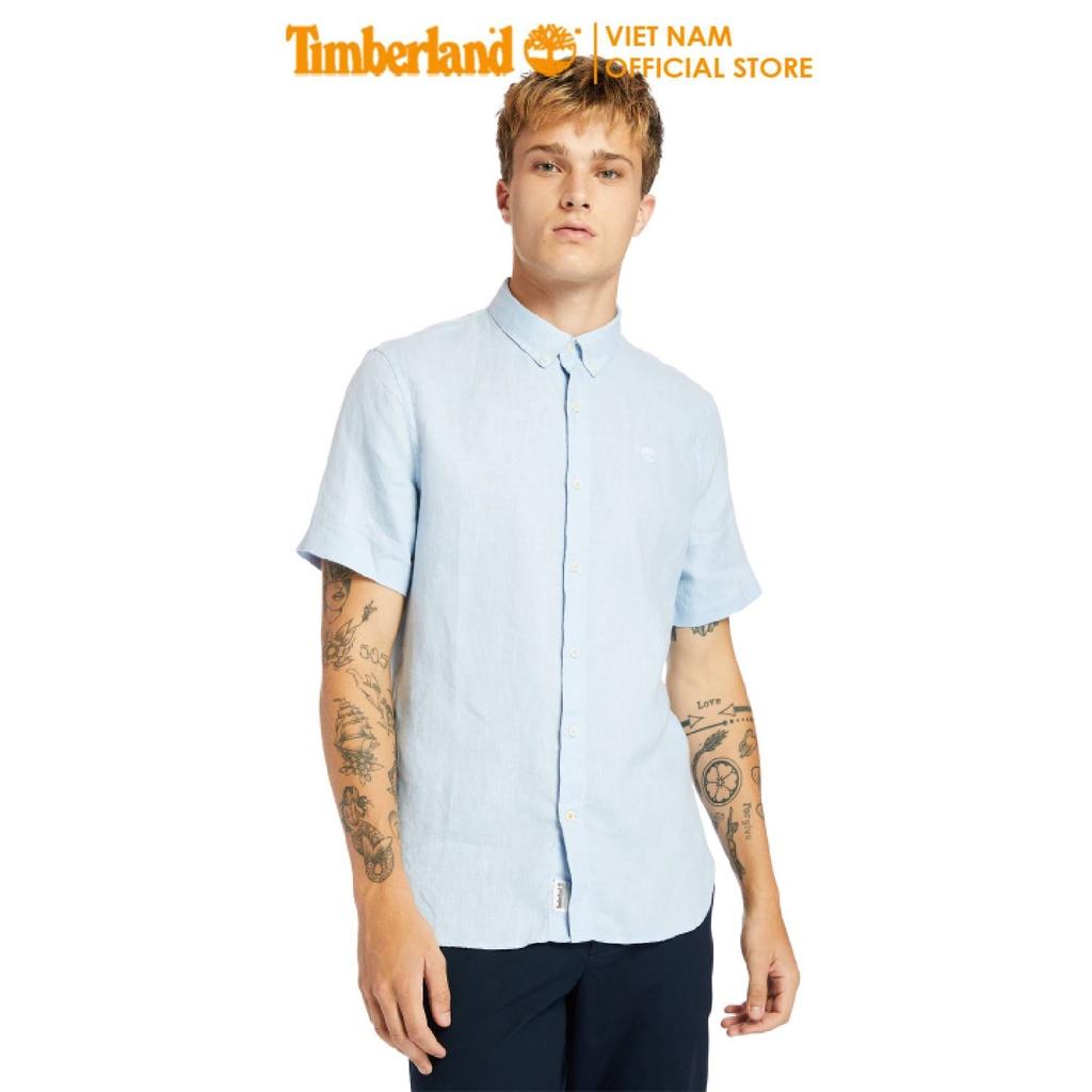 Áo Sơ Mi Linen Ngắn Tay Nam Timberland Mill Linen Shirt TB0A24NC